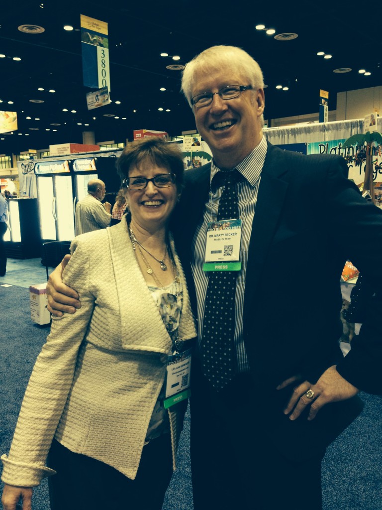 Lea-Ann O'Hare Germinder, APR Fellow PRSA and Dr. Marty Becker