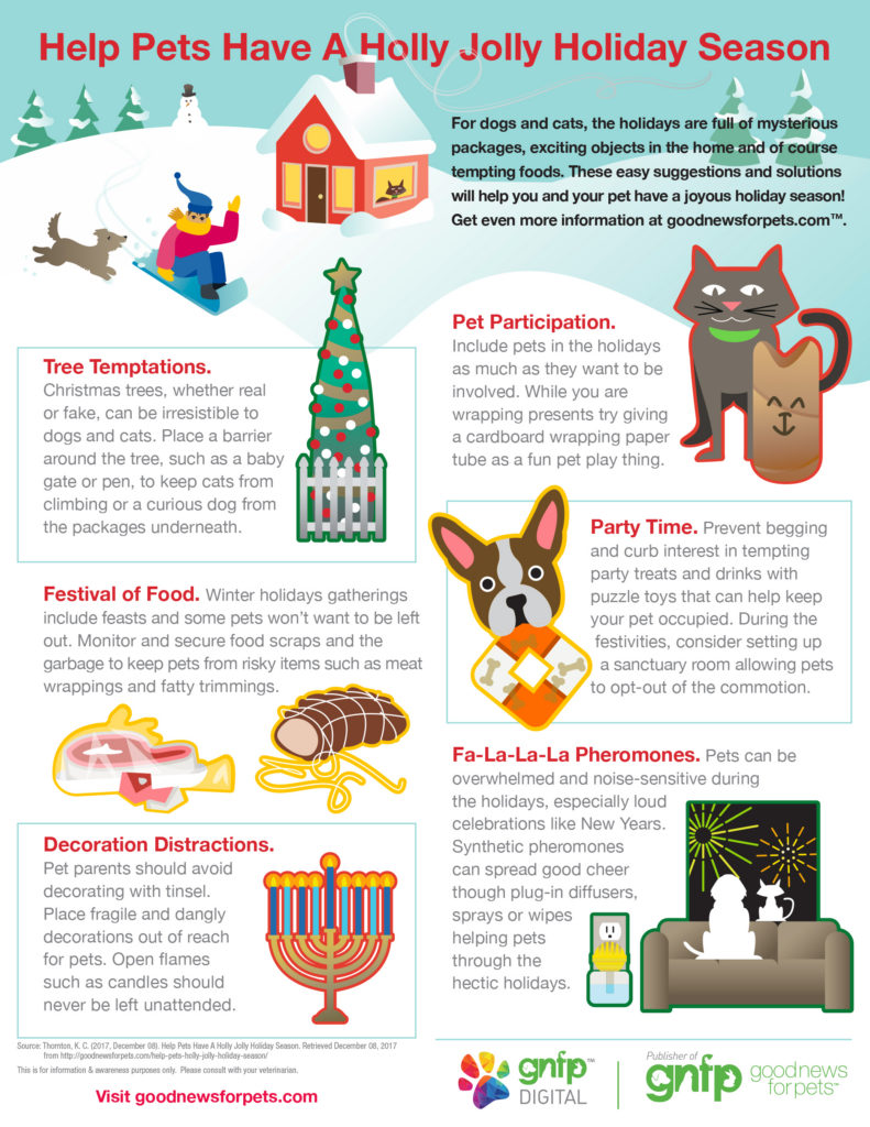 goodnewsforpets holiday pet safety infographic christmas hanukkah new years