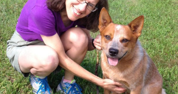 Ellen M. Lindell, VMD, DACVB Dr. Lindell with her dog Bryce