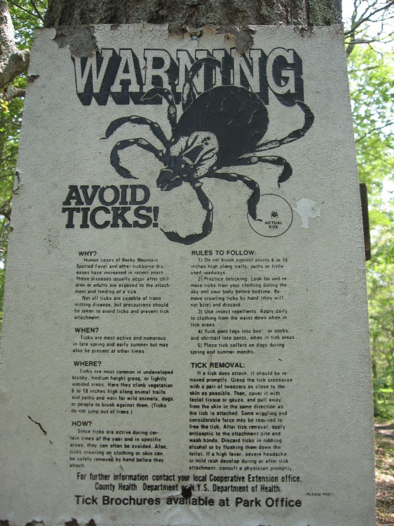 Tick Warning