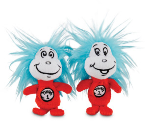 Dr. Seuss Thing 1 and Thing 2 Toy for Dogs