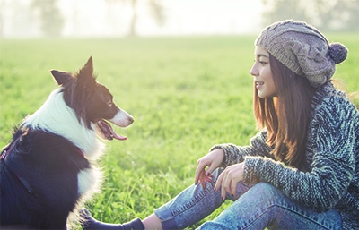 millennial pet owner adopt a shelter dog