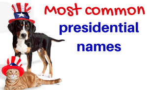 presidential pet names