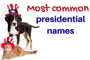 presidential pet names