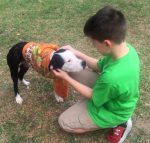 Jayson Kimberly with Shelter Pup