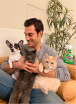 Dr. Evan Antin with Pets