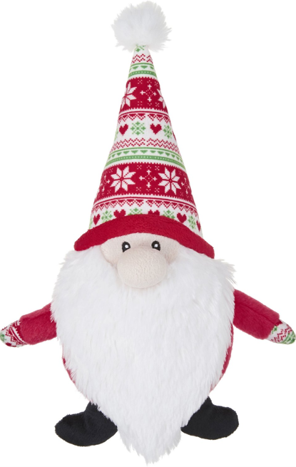 Frisco Holiday Gnome Santa Dog Toy