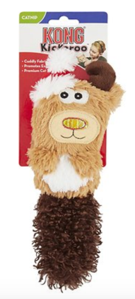 Kong Holiday Kickeroo Reindeer Cat Toy Product