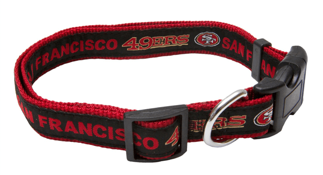 San Fran 49ers Pet Collar
