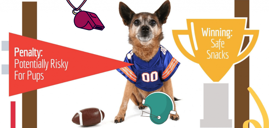 super bowl snacks pet safety dog