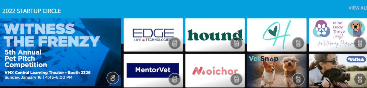 Navc 2022 Schedule Five Pet Niche Startups Compete On The Vmx 2022 Expo Floor % -  Goodnewsforpets