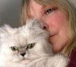 Paula Gregg and her cat
