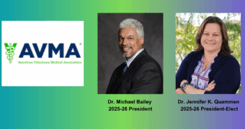 AVMA Elects Drs. Bailey and Quammen, Other Volunteer Leaders for 2025-2026 Term