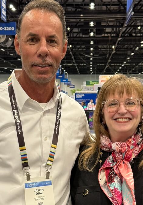 Jason Diaz and Lea-Ann Germinder at Global Pet Expo