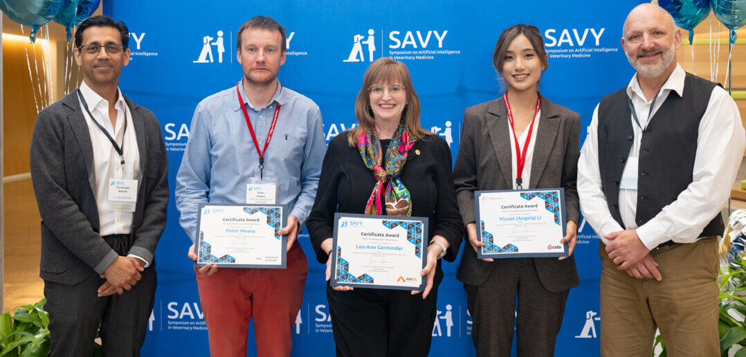 Germinder Wins Outstanding Oral Presentation Award At Cornell Vet School’s SAVY AI Symposium